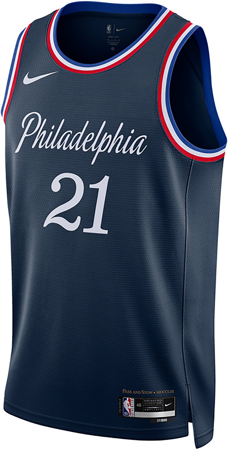 Nike Men's Philadelphia 76ers 2025 City Edition Joel Embiid Swingman Jersey - view number 2