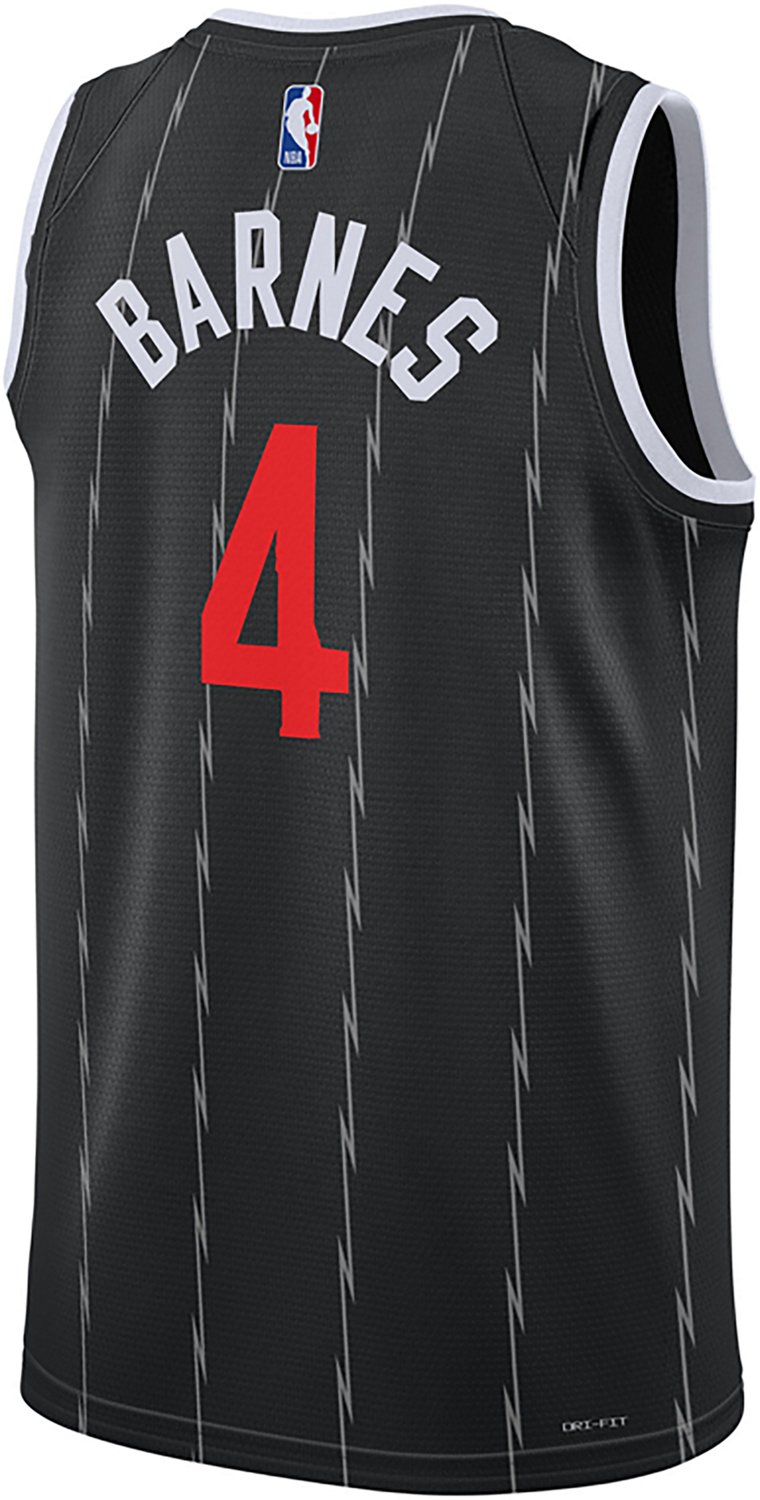 Nike Men's Toronto Raptors 2025 City Edition Swingman Scottie Barnes Jersey - view number 2