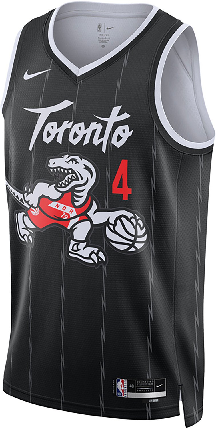 Nike Men's Toronto Raptors 2025 City Edition Swingman Scottie Barnes Jersey - view number 3