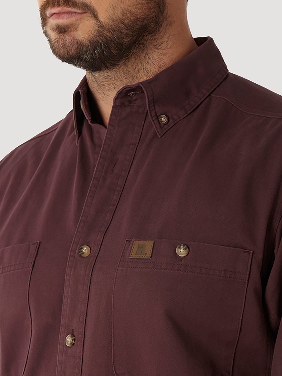 Wrangler Men's Riggs Workwear Twill Button Down Work Shirt                                                                       - view number 4