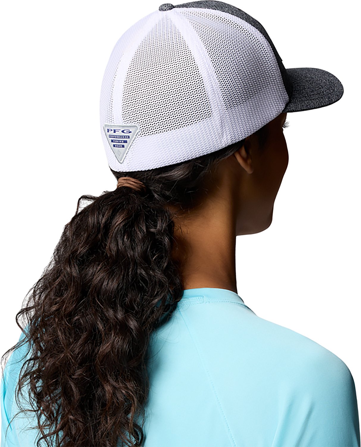 Columbia Sportswear Men's PFG Mesh Fish Flag Ball Cap - view number 2