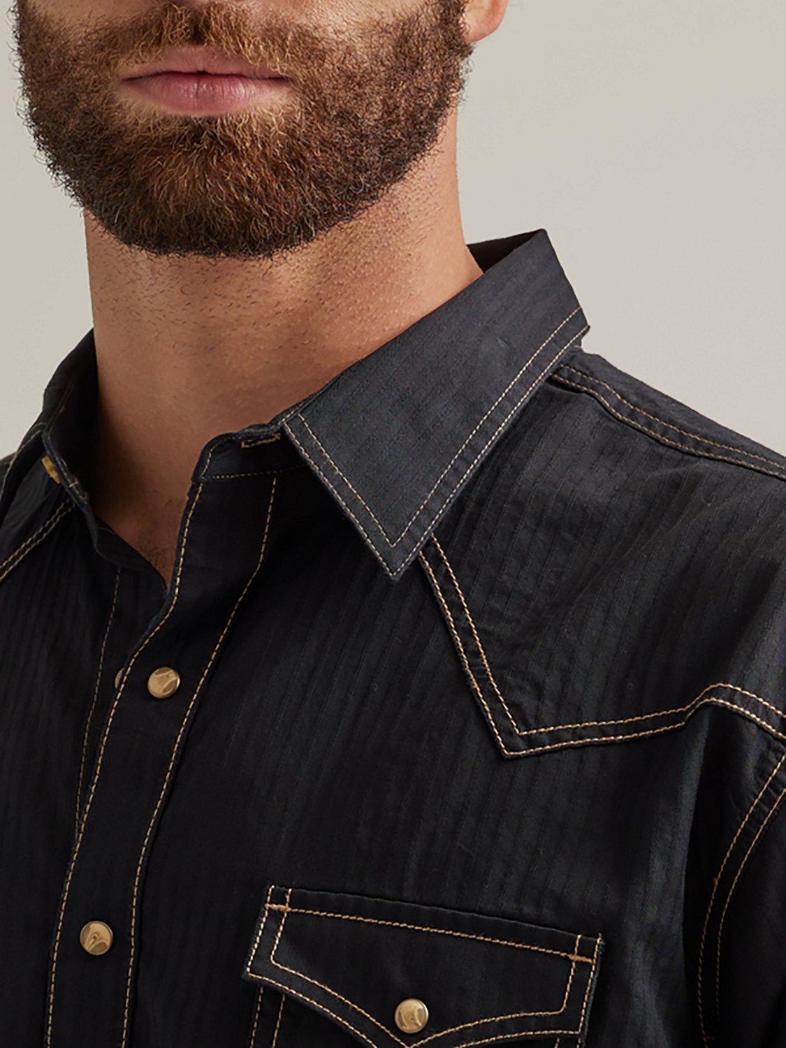 Wrangler Men's Retro Premium Long Sleeve Snap Shirt                                                                              - view number 3
