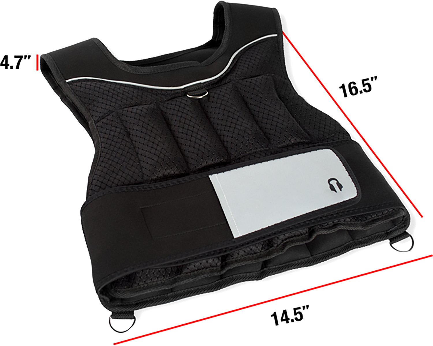 CAP Barbell 20 lb Adjustable Weighted Vest - view number 5