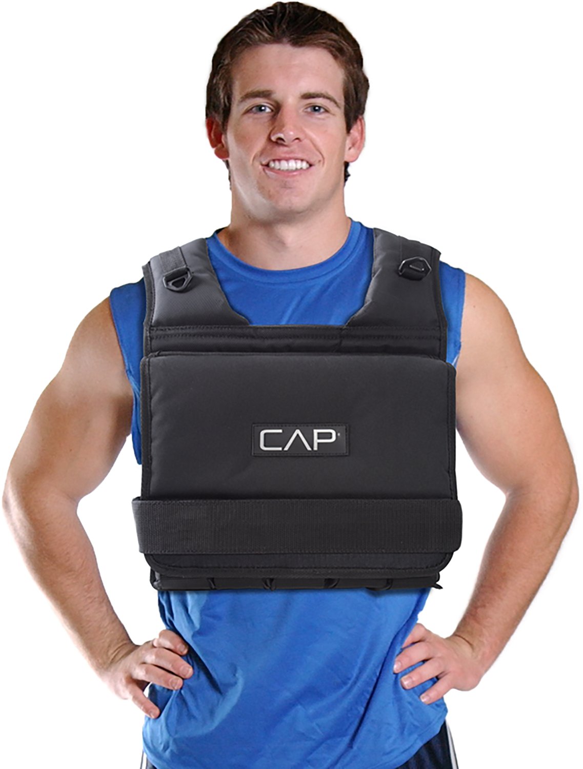 CAP Barbell 20 lb Short Adjustable Weighted Vest - view number 2