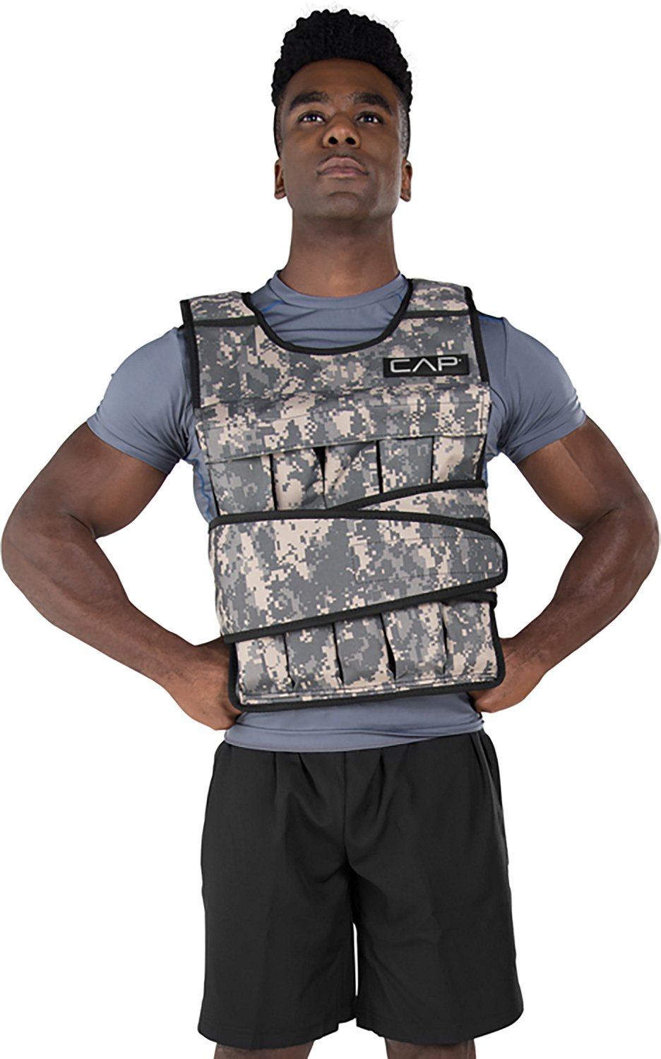 CAP Barbell 40 lb Camo Adjustable Weighted Vest - view number 6
