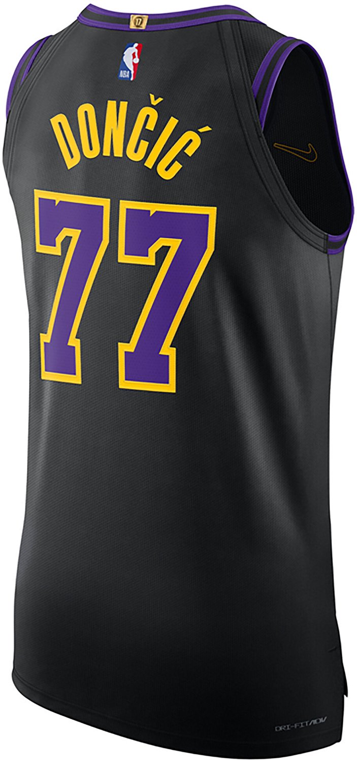 Nike Men's Los Angeles Lakers 2025 City Edition Authentic Luka Dončić Jersey - view number 2