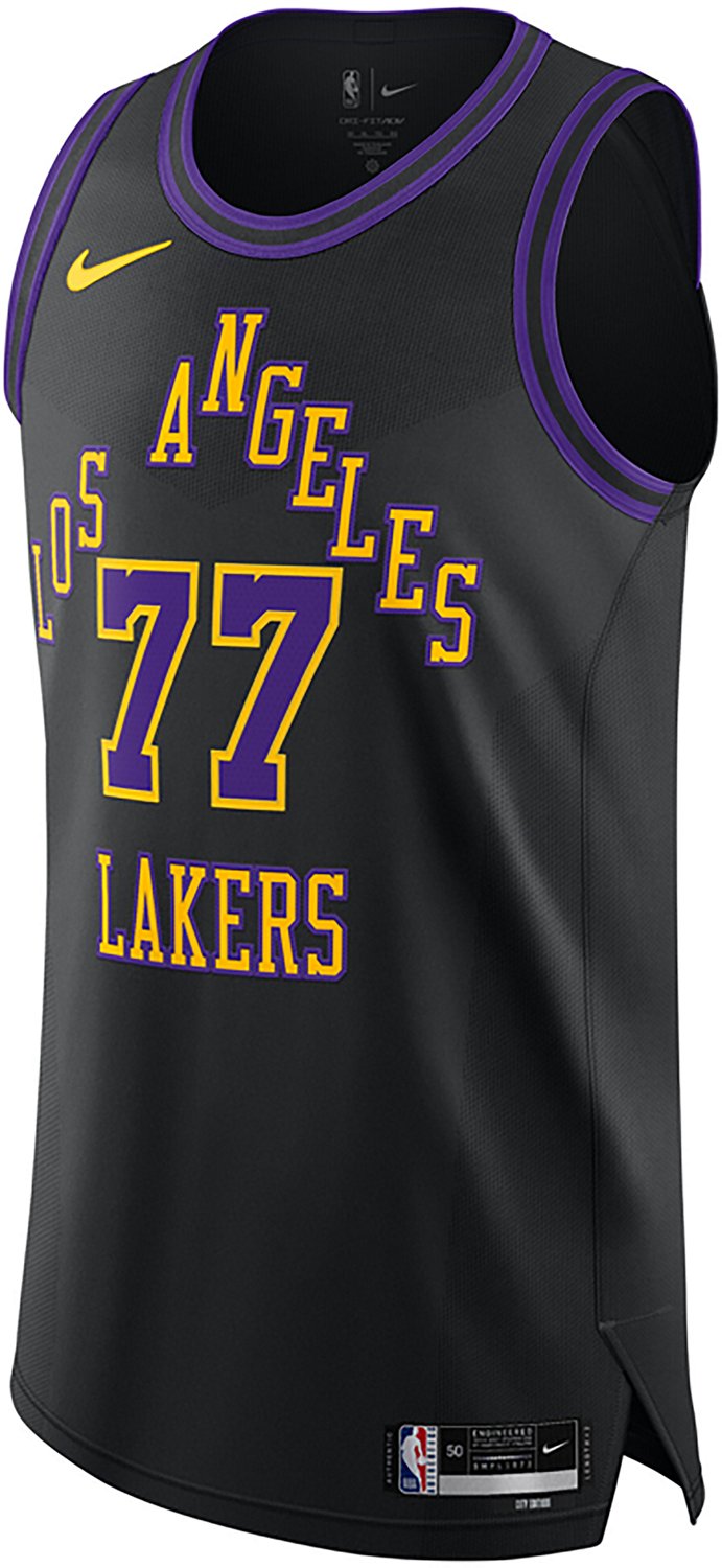 Nike Men's Los Angeles Lakers 2025 City Edition Authentic Luka Dončić Jersey - view number 3