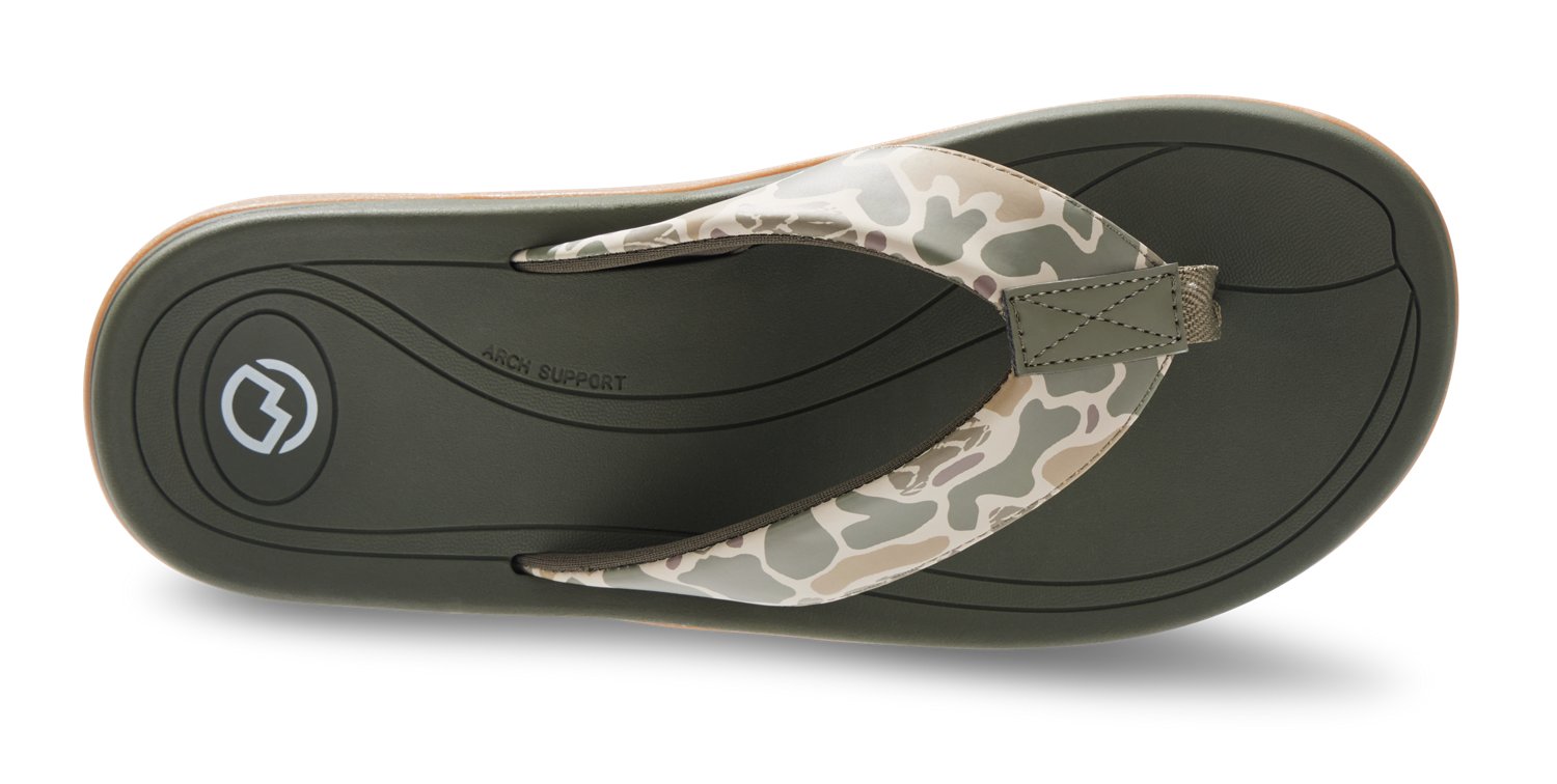 Magellan Outdoors Men’s Camo Comfort Flip-Flops - view number 3