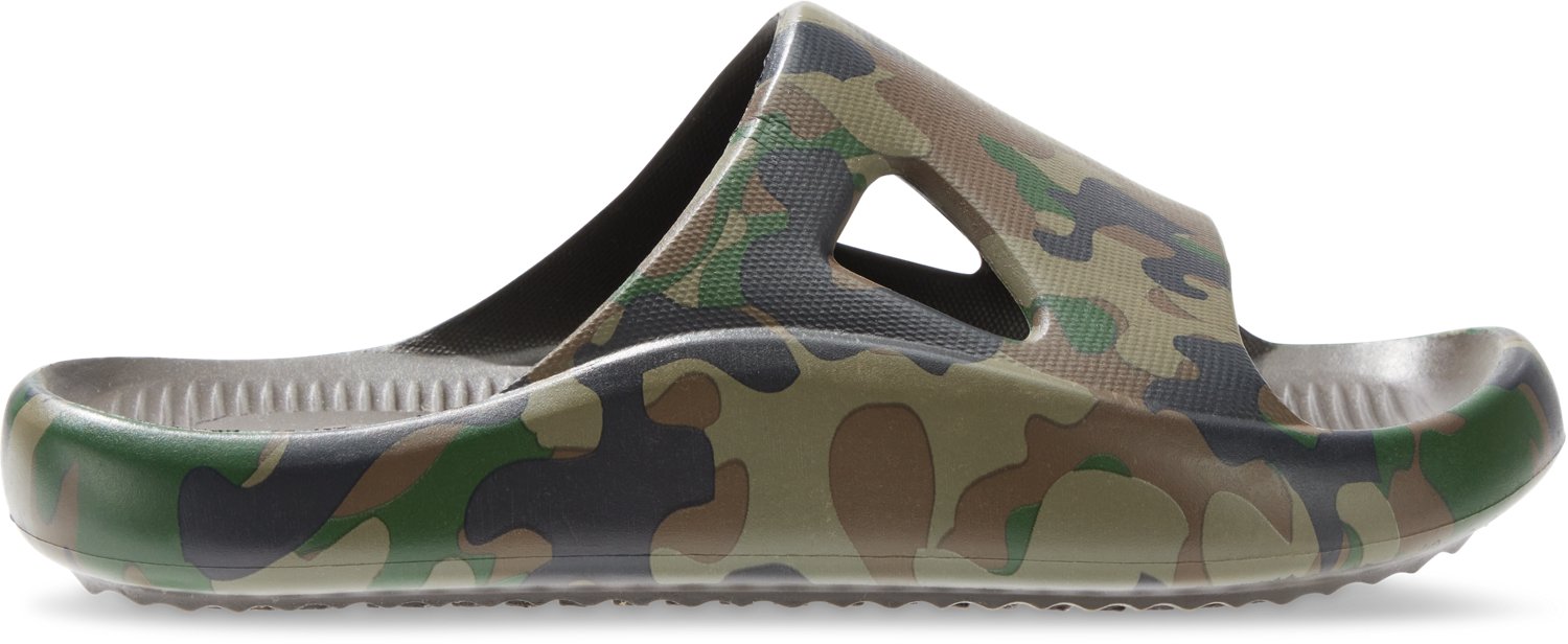O’Rageous Boys’ Camo Cushion Pool Slides
