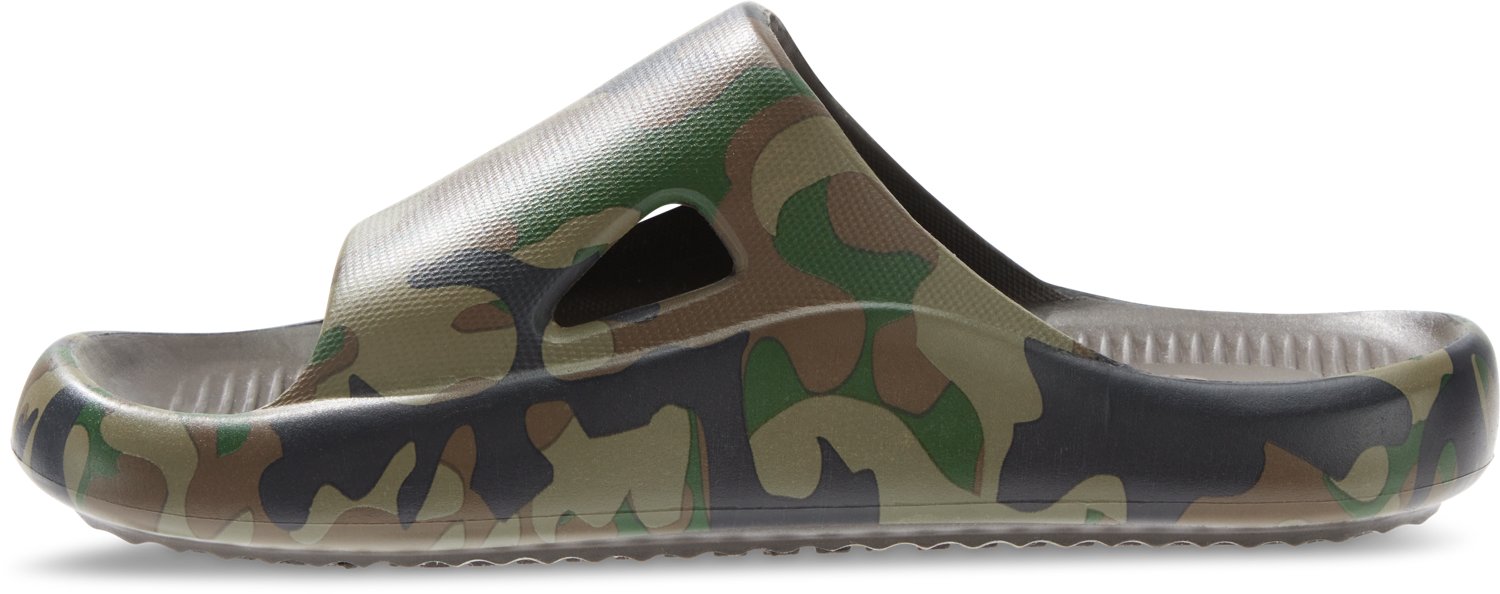 O’Rageous Boys’ Camo Cushion Pool Slides - view number 2