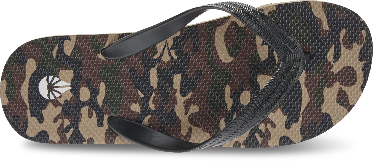 O'Rageous Men's Camo Print Flip Flops - view number 3