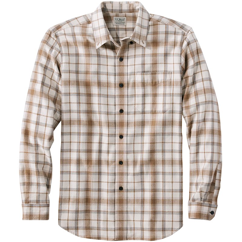 L.L. Bean Men's Scotch Plaid Traditional Fit Flannel Shirt-image
