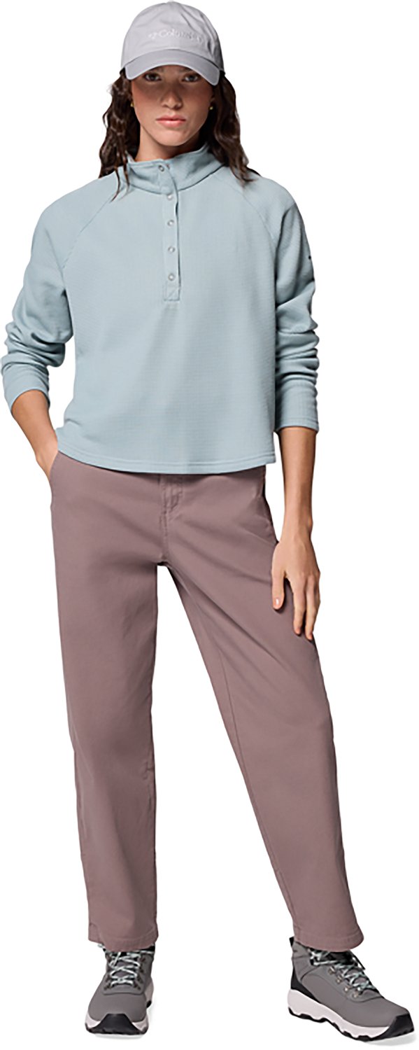 Columbia Sportswear Women's Holly Hideaway Waffle 1/2 Snap Top - view number 5