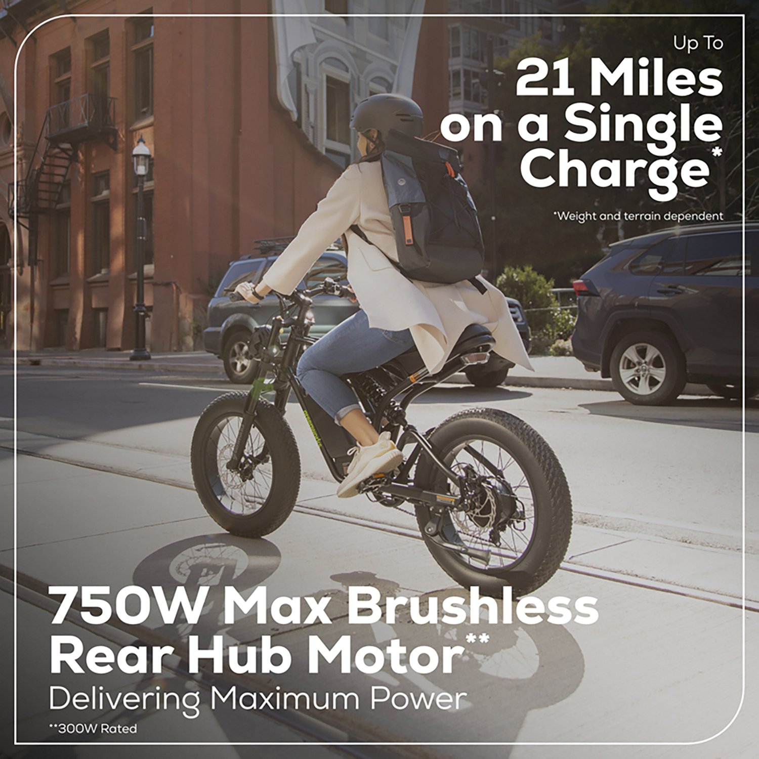 Greenworks 60V 20 in Fat Tire E-Bike 5Ah Battery - view number 4