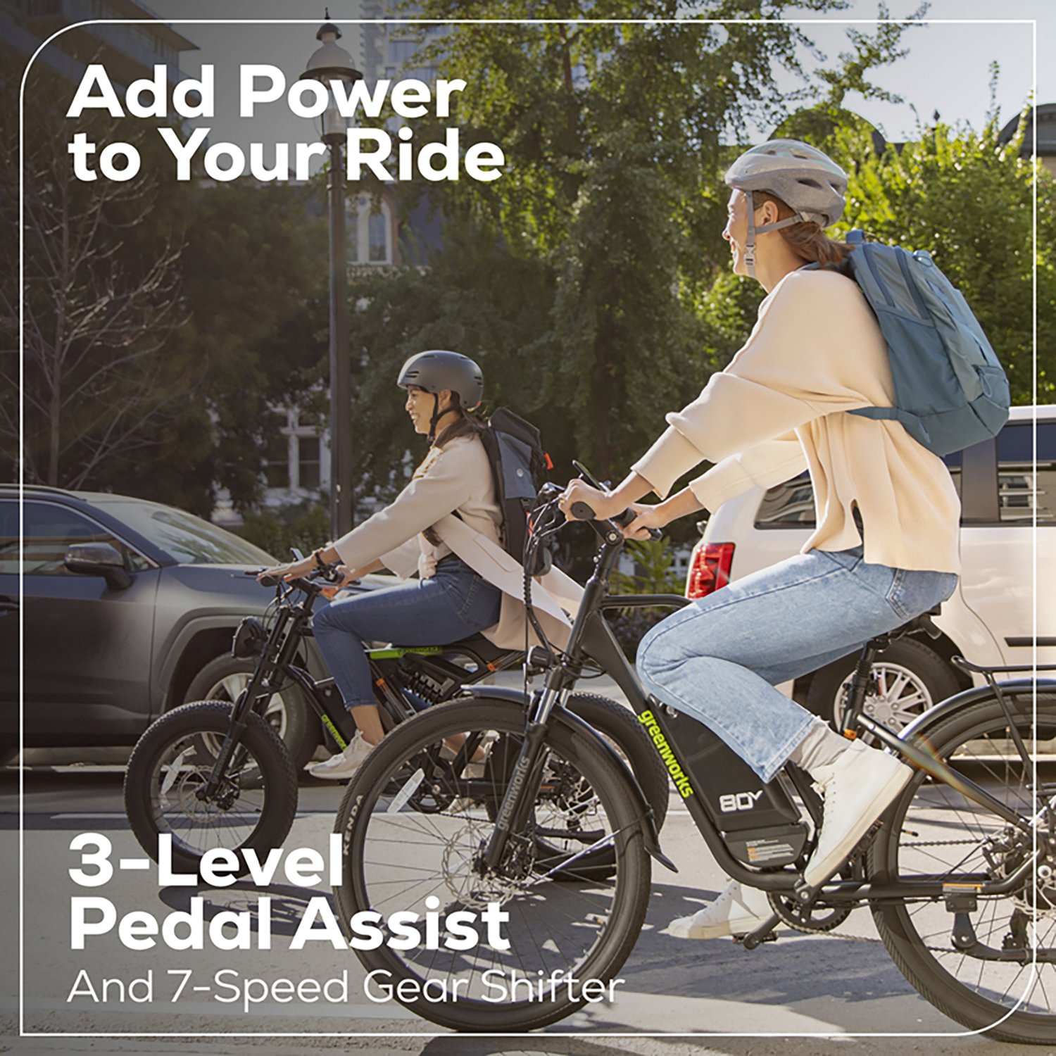 Greenworks 60V 27.5 in Commuter E-Bike 5Ah Battery - view number 5