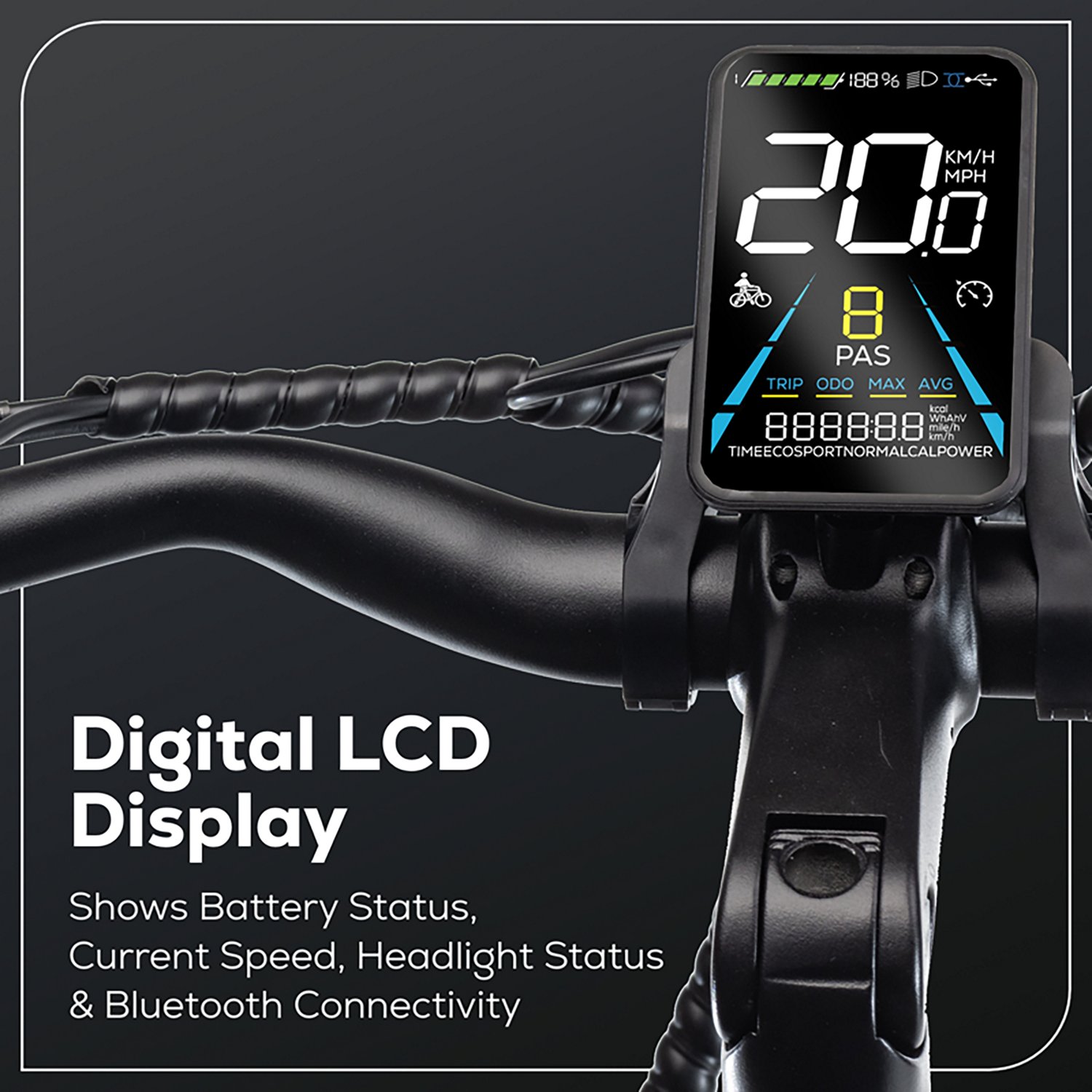 Greenworks 60V 27.5 in Commuter E-Bike 5Ah Battery - view number 7