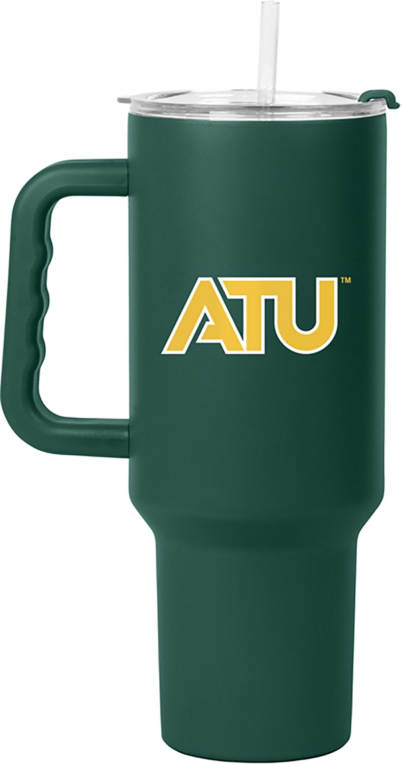 Logo Brands Arkansas Tech University Flipside 40 oz Powder Coat Tumbler