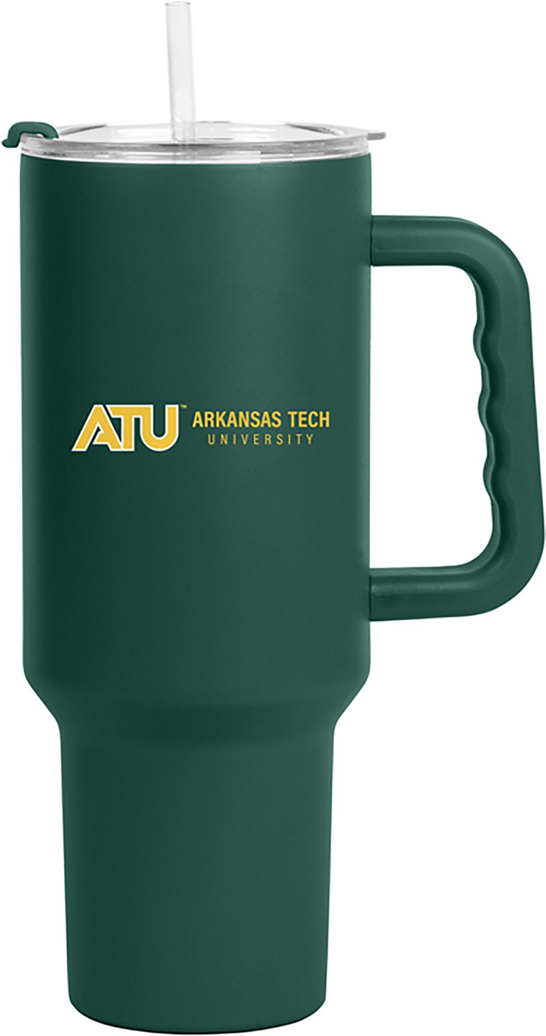Logo Brands Arkansas Tech University Flipside 40 oz Powder Coat Tumbler - view number 2