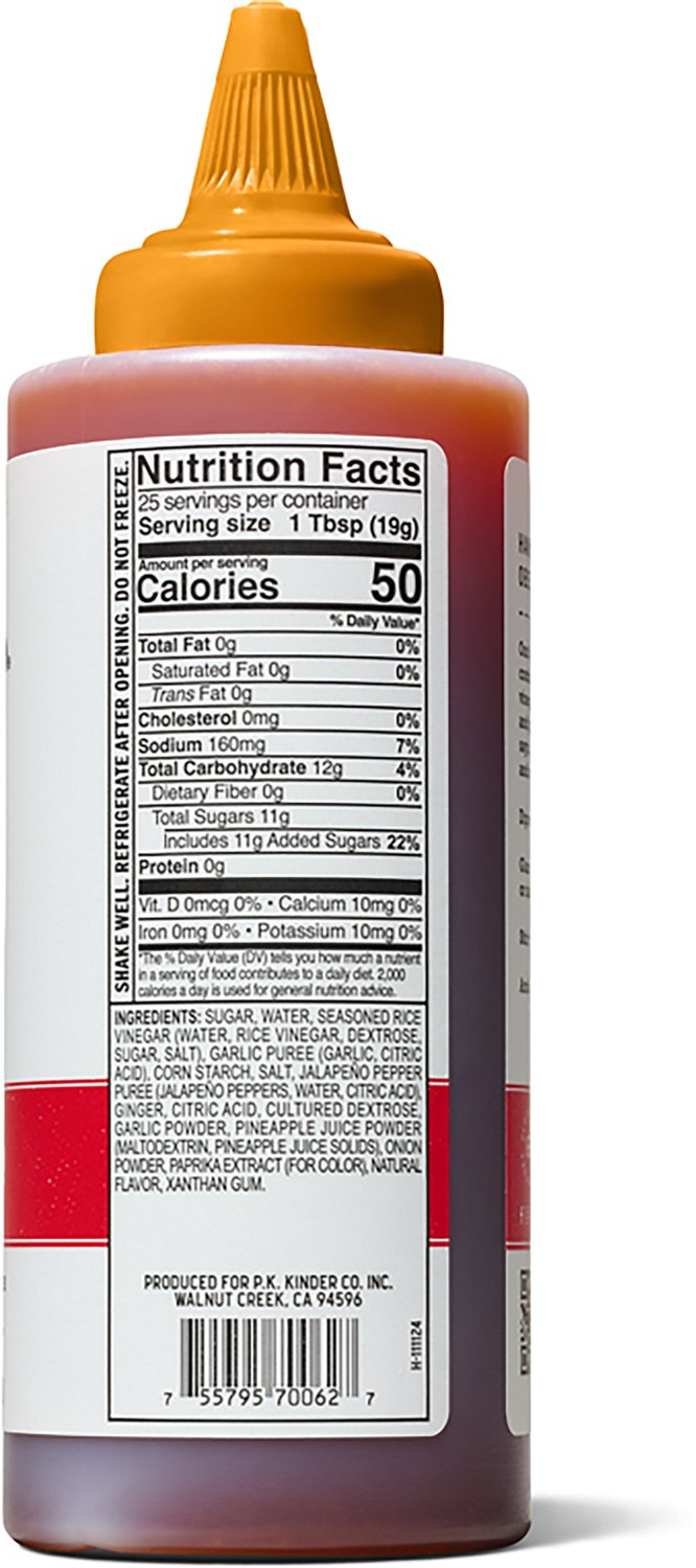 Kinder's Sweet & Sour 16.9 oz Wing Sauce - view number 2