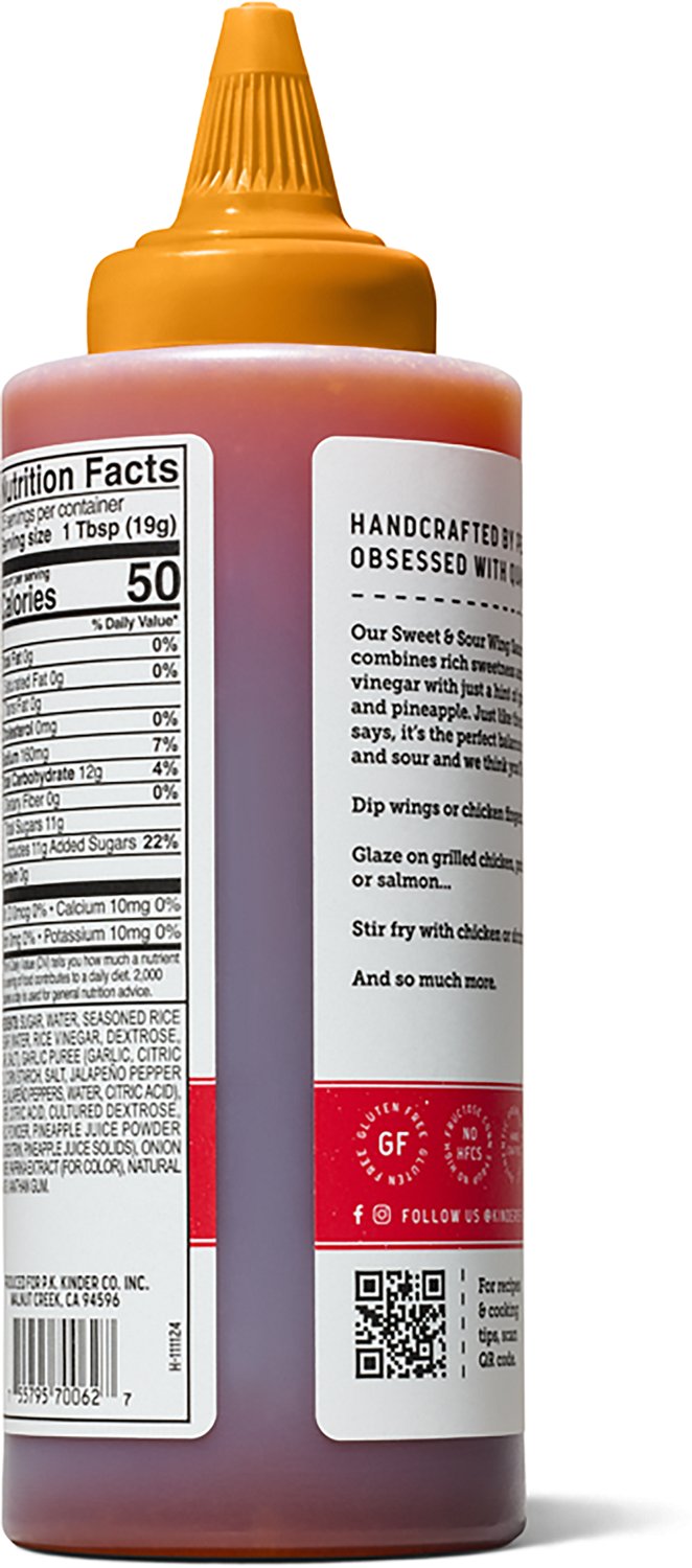 Kinder's Sweet & Sour 16.9 oz Wing Sauce - view number 4