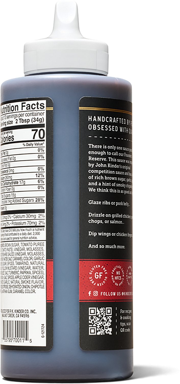 Kinder's Founders Reserve Gold Label 15.5 oz BBQ Sauce - view number 2
