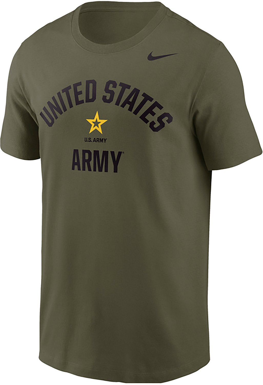 Nike Men’s Army School Arch Primary Logo Middle Core Cotton T-shirt - view number 3