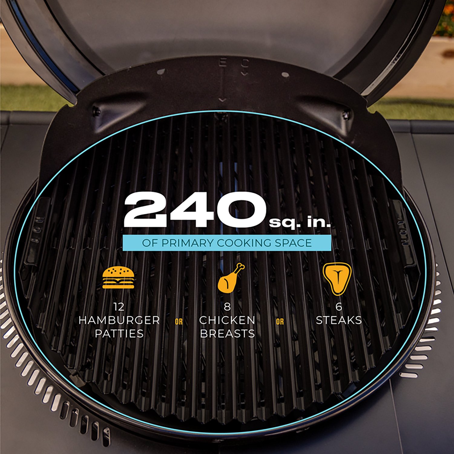 Chabroil Bistro Pro™ Electric Grill + Charcoal Mode - view number 4