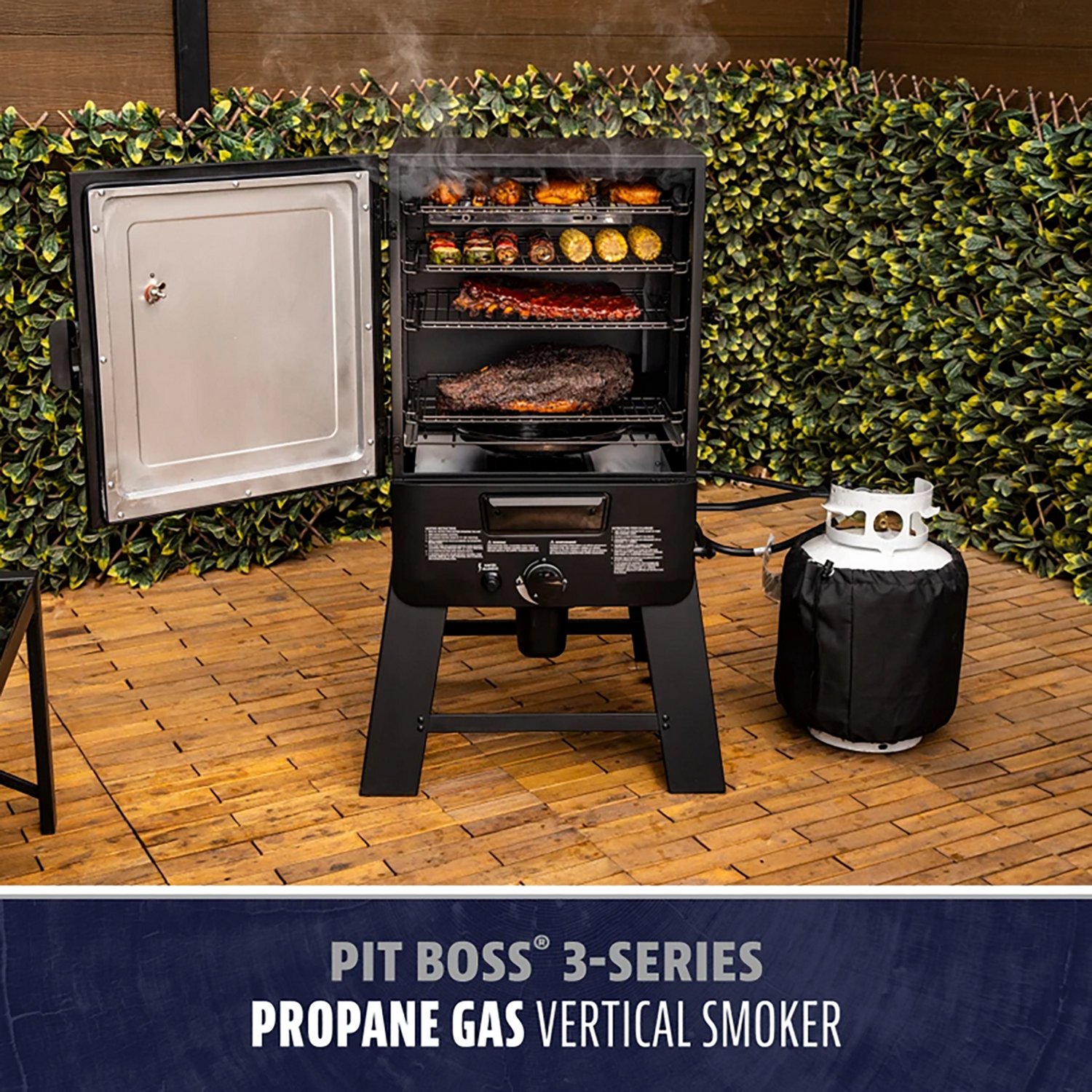 Pit Boss 3 Series Gas Vertical Smoker - view number 2