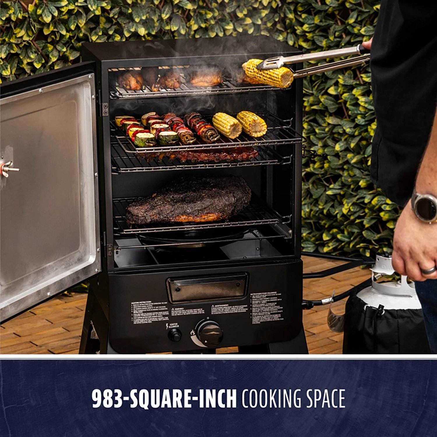 Pit Boss 3 Series Gas Vertical Smoker - view number 3