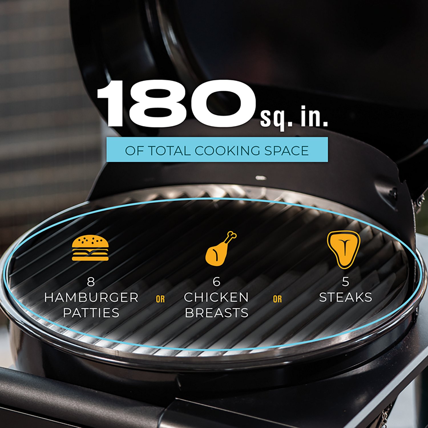 Charbroil Bistro Pro Tabletop Gas Grill Blackout - view number 4