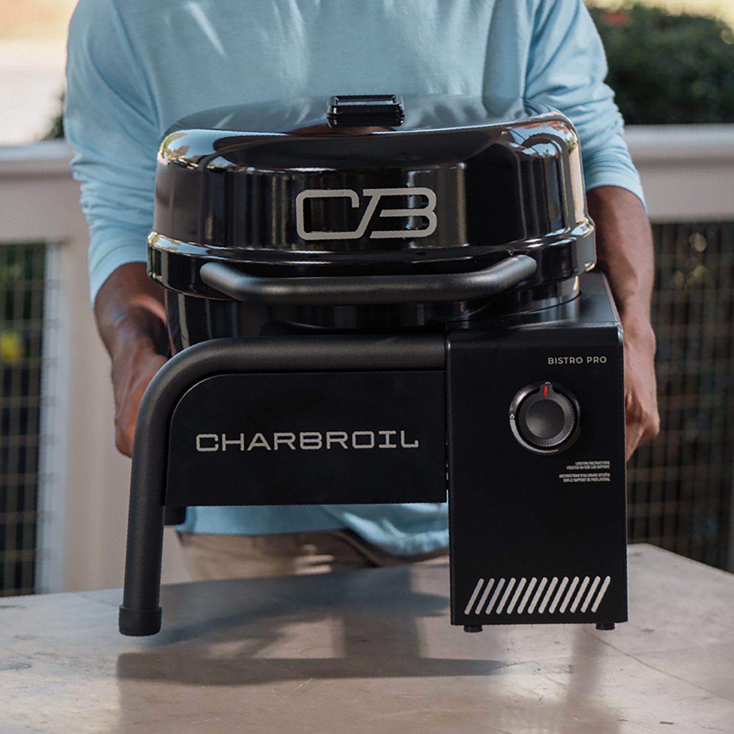 Charbroil Bistro Pro Tabletop Gas Grill Blackout - view number 8
