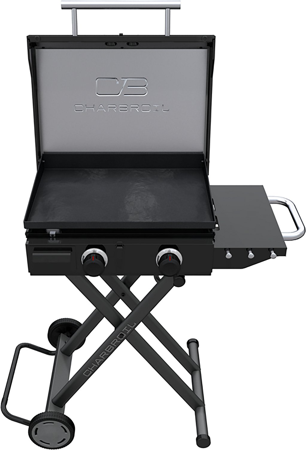 Charbroil® 22" Performance Series™ Folding Cart 2 Burner Portable Propane Gas Griddle - view number 3