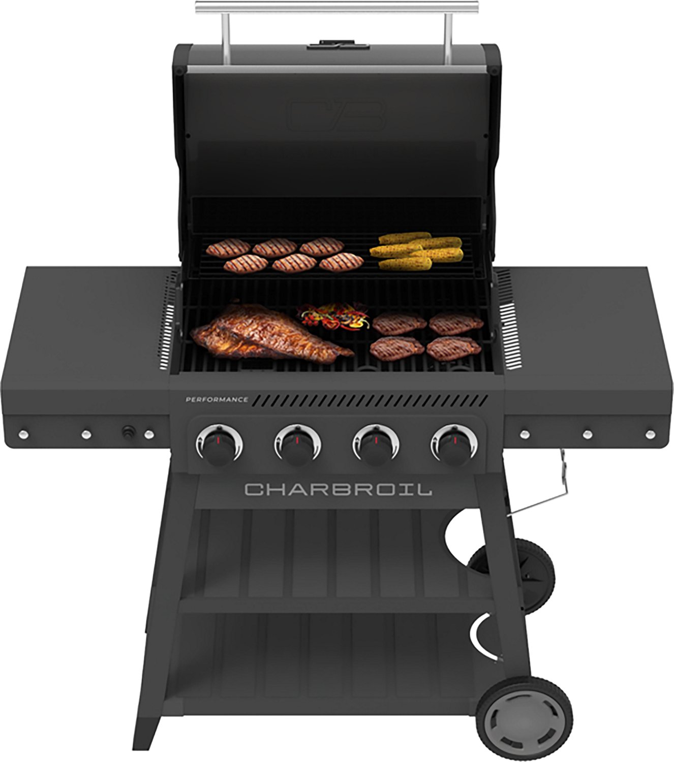 Charbroil Performance Series™ FlavorMax™ 4 Burner Cart Gas Grill - view number 5