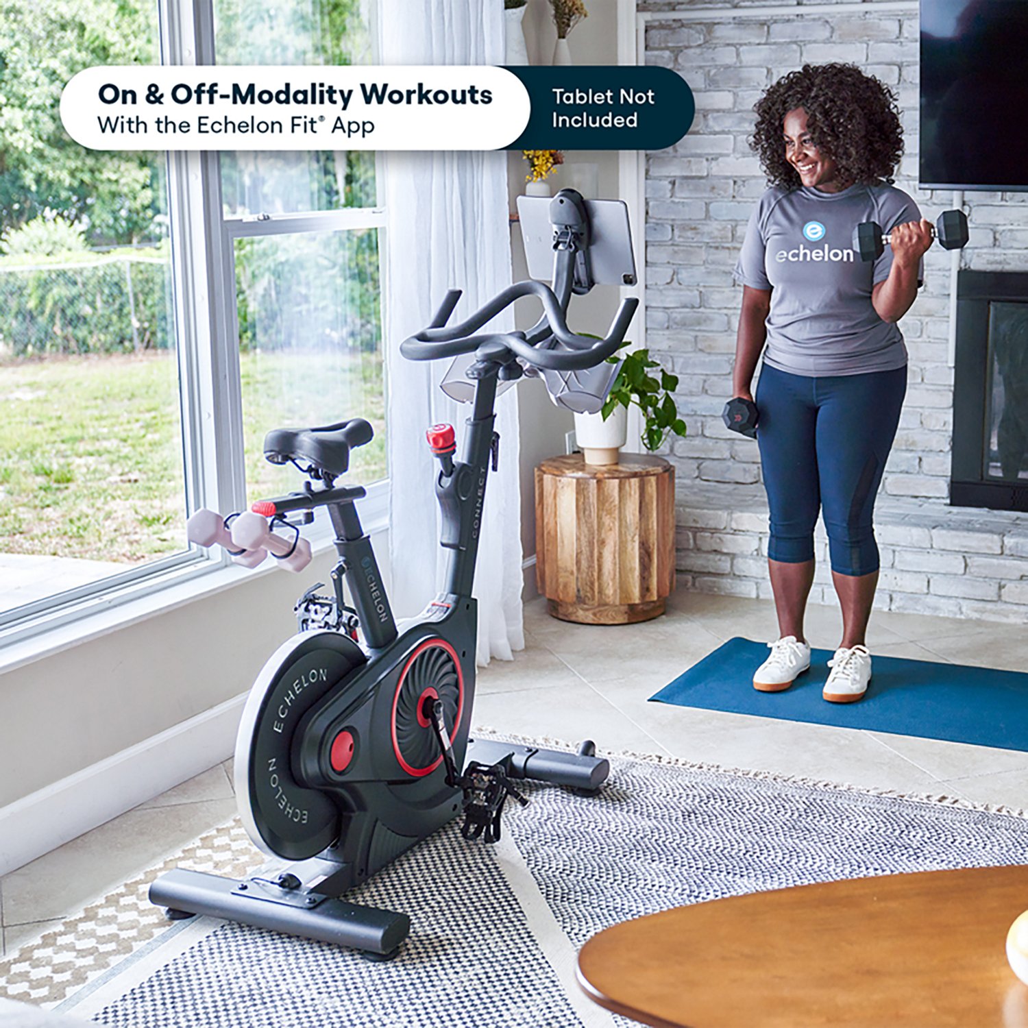 Echelon Connect EX-5 Smart Exercise Bike With Rotating Console and Magnetic Resistance - view number 6