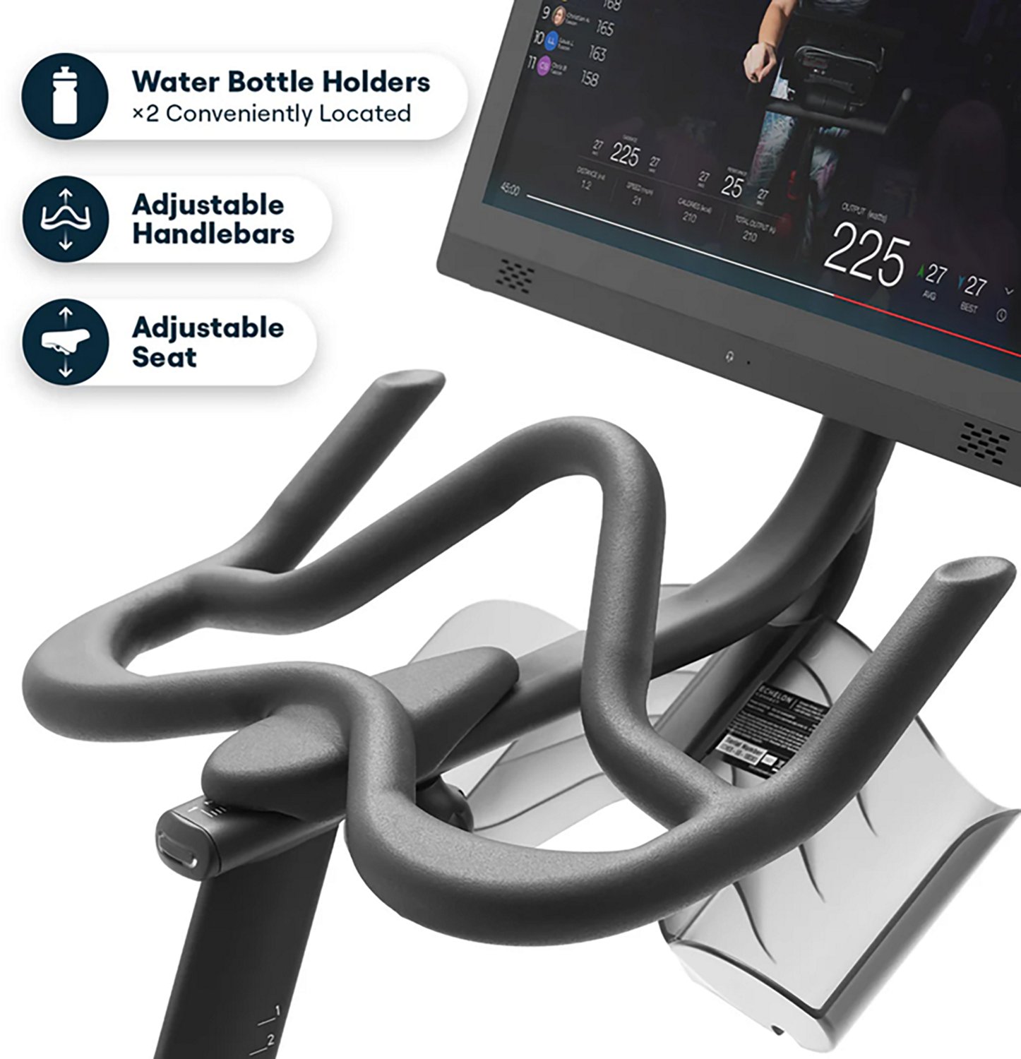 Echelon Connect EX-5s Smart Exercise Bike With 22" Class HD Touchscreen and Magnetic Resistance - view number 5