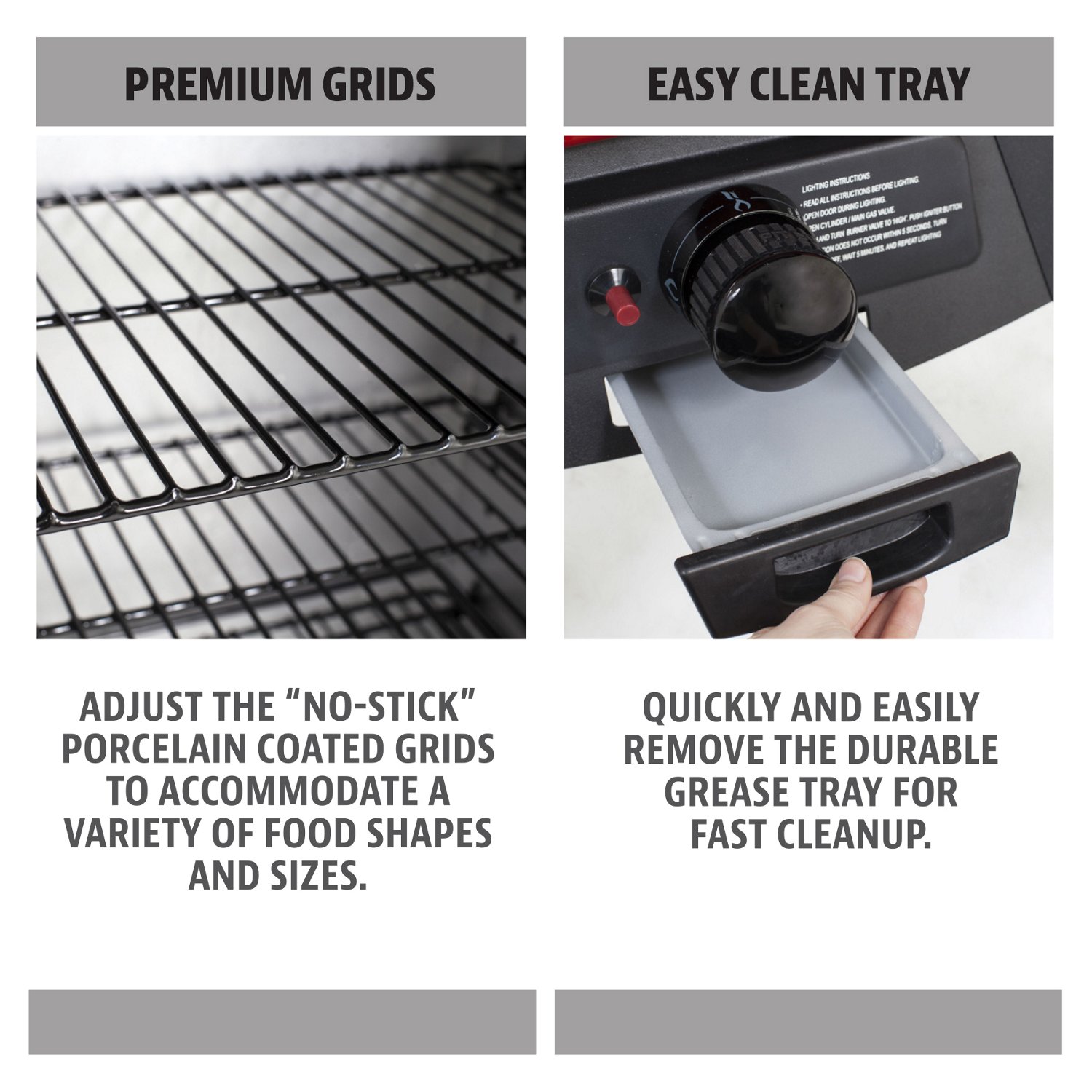 Pit Boss 2-Series Gas Vertical Smoker, Red Hammertone - view number 5