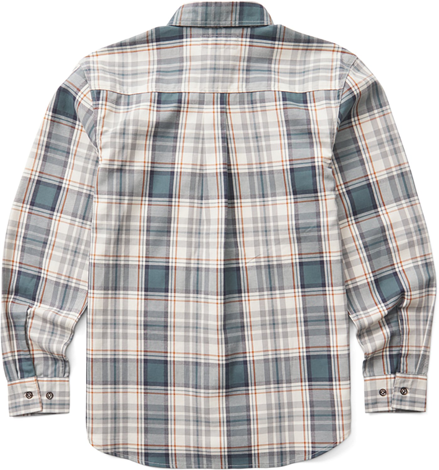Wolverine Men's FireZerO Plaid Long Sleeve Twill Shirt - view number 4