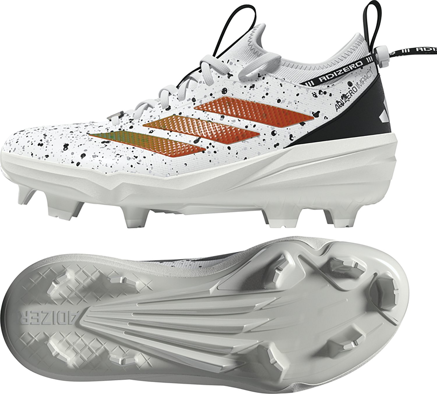 adidas Men's Adizero Impact TPU 2.0 Shades Baseball Cleats - view number 4