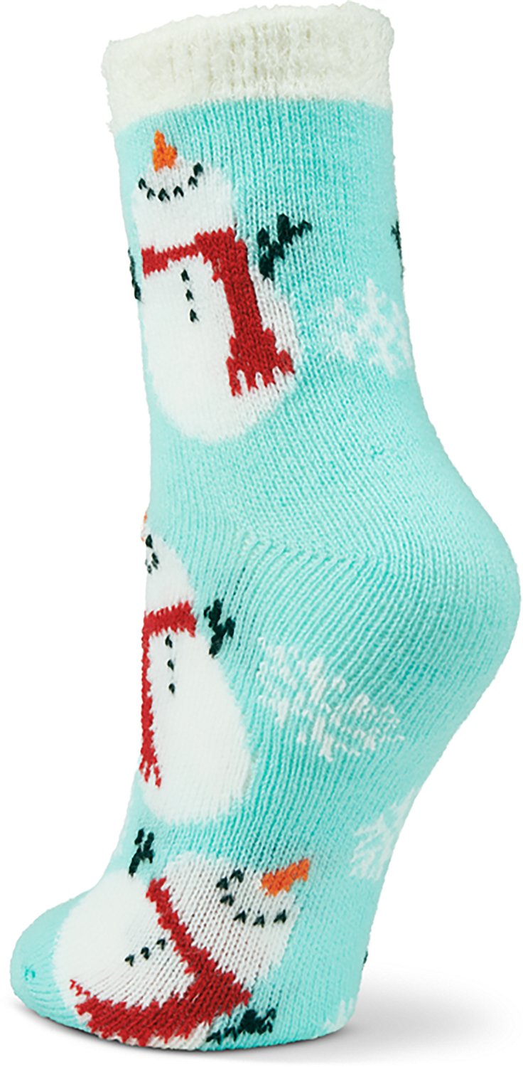 Magellan Outdoors Women's Snowman Lodge Crew Socks - view number 2