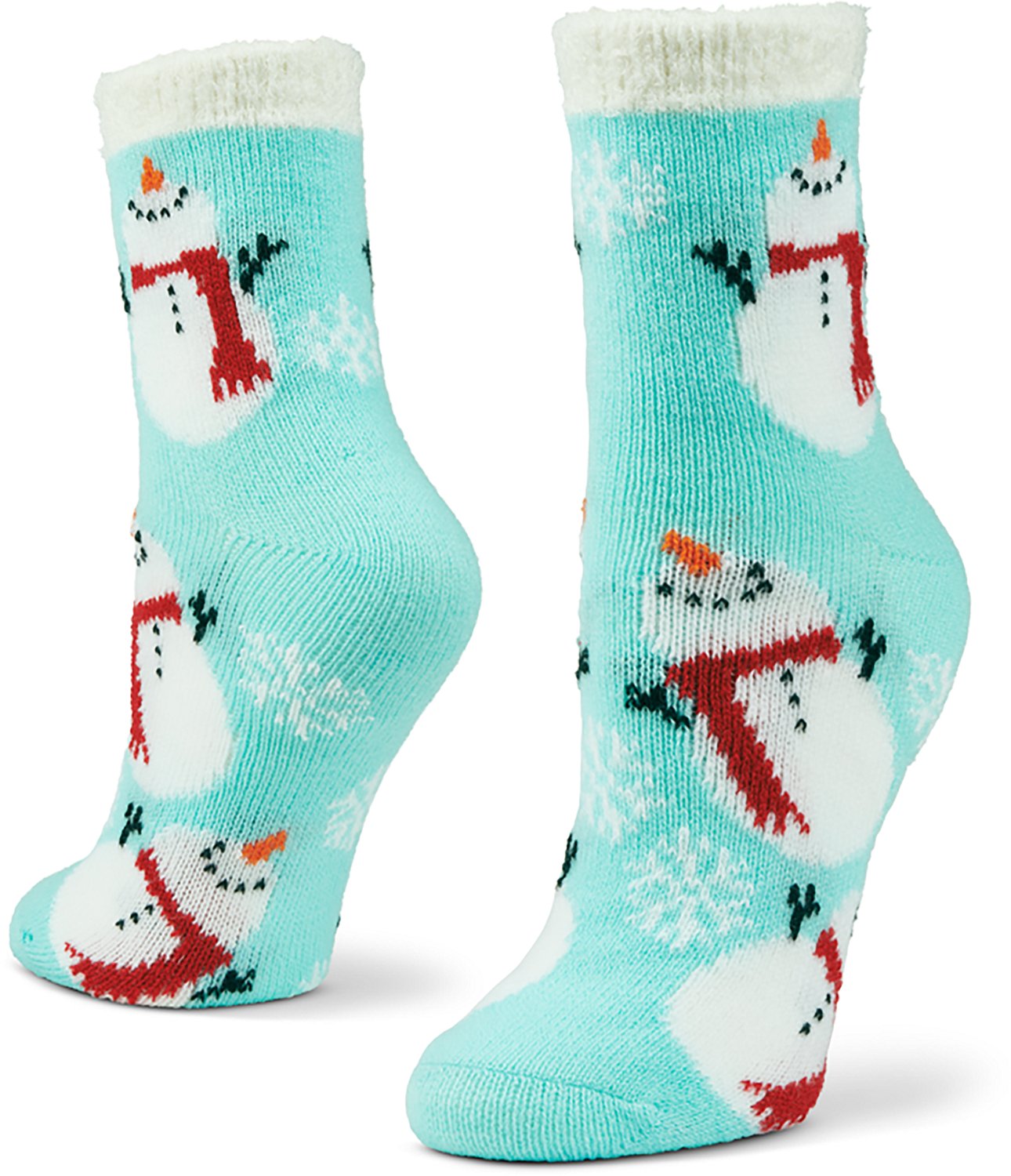 Magellan Outdoors Women's Snowman Lodge Crew Socks - view number 3