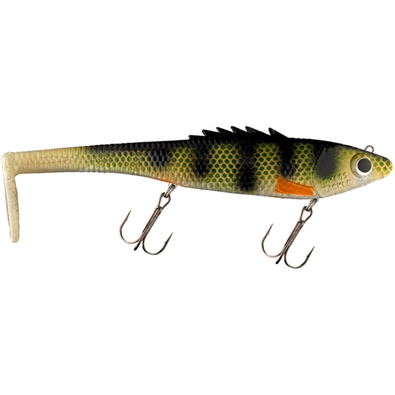 Chaos Tackle Posseidon Swimbait - 6.5 oz. - Hot Perch