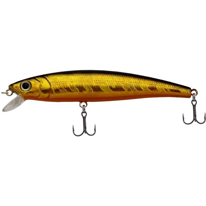 Challenger Lures Jr. Minnow Hard Bait, Gold/Orange