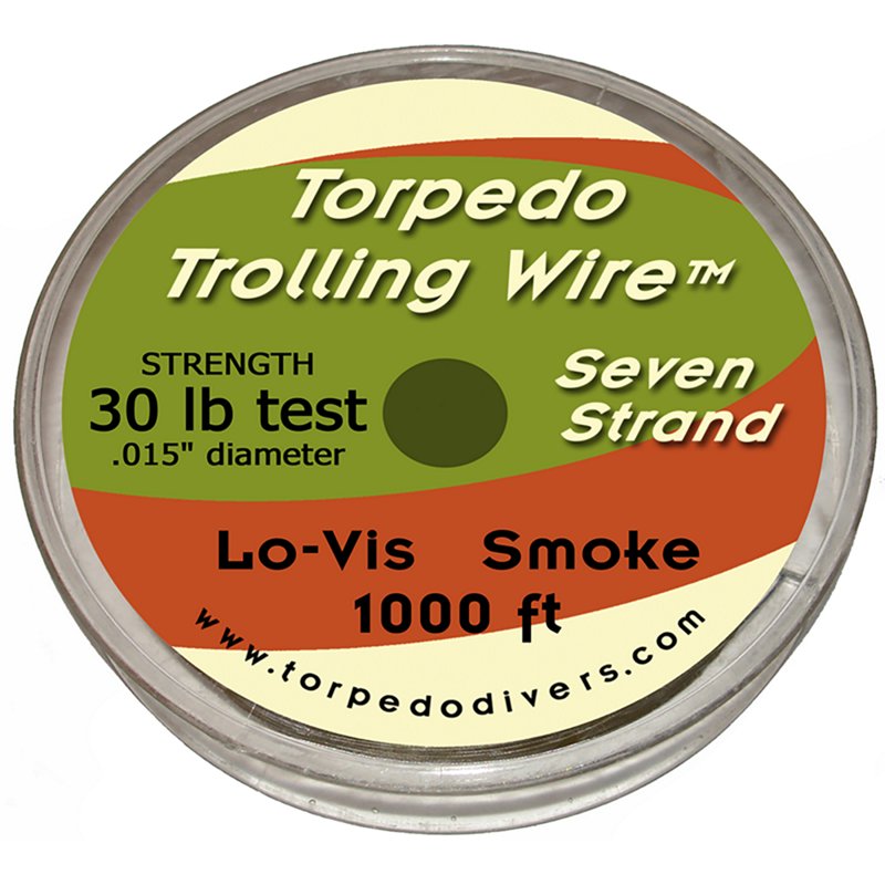 Cuda Torpedo 30 lb.-1,000 ft. Stainless-Steel Trolling Wire