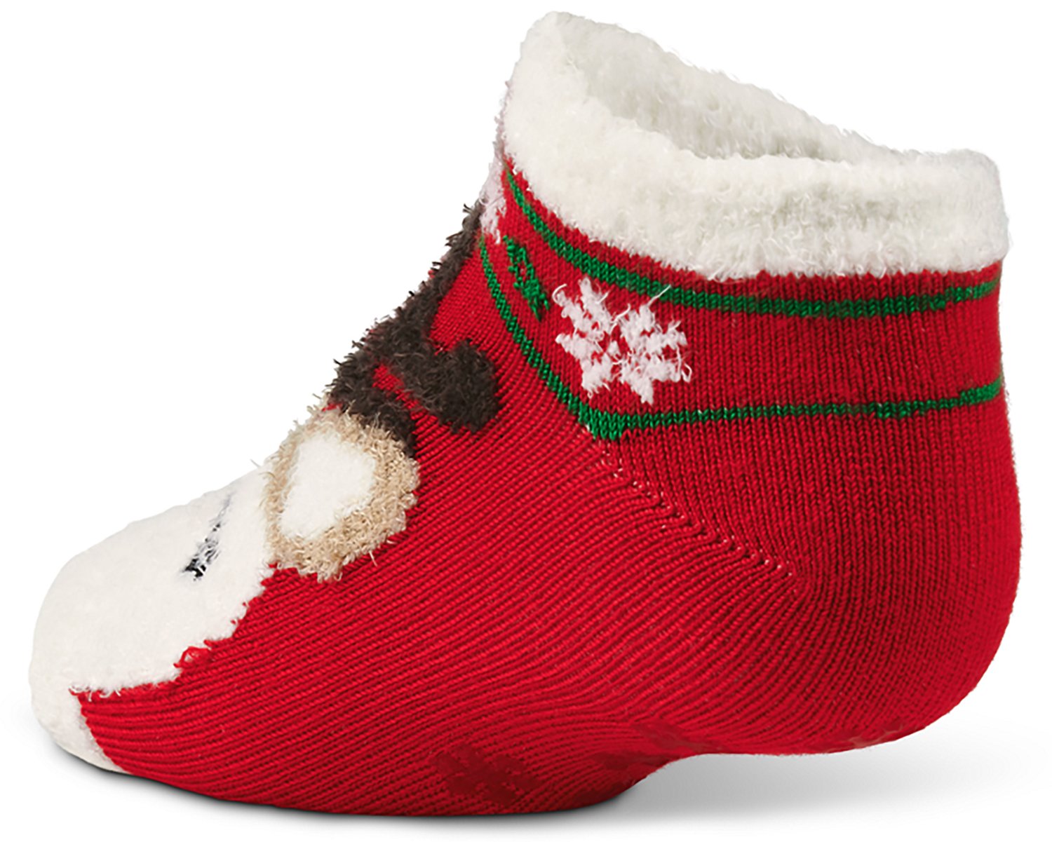 Magellan Outdoors Girls' Snowflake Deer Lodge Lowcut Socks - view number 2