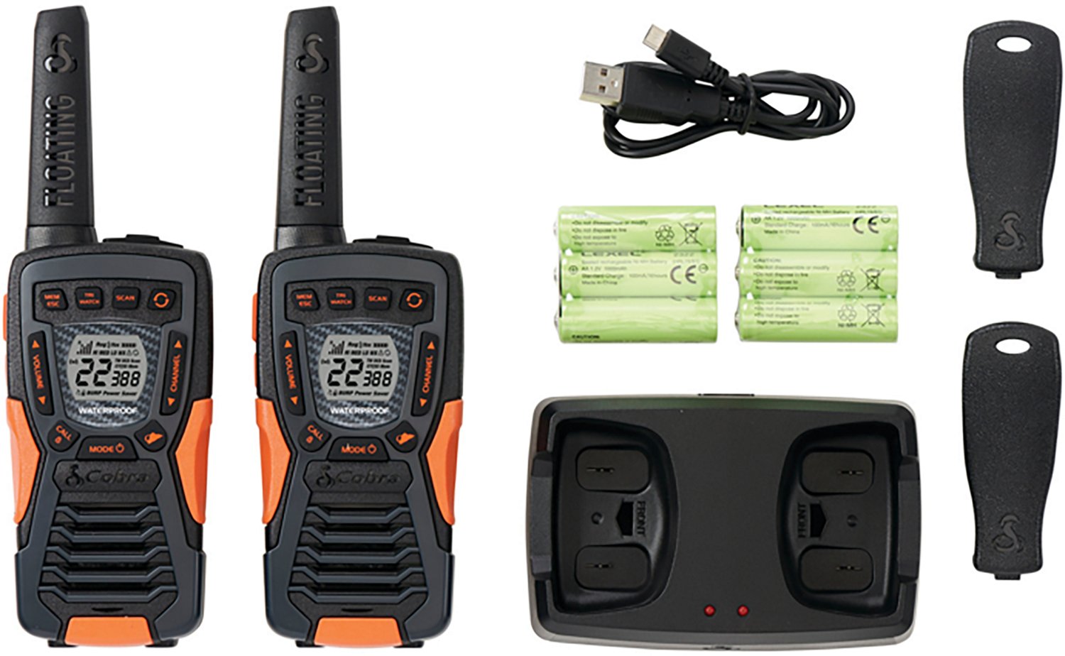 Cobra ACXT1035R Two-Way Radios 2-Pack - view number 2