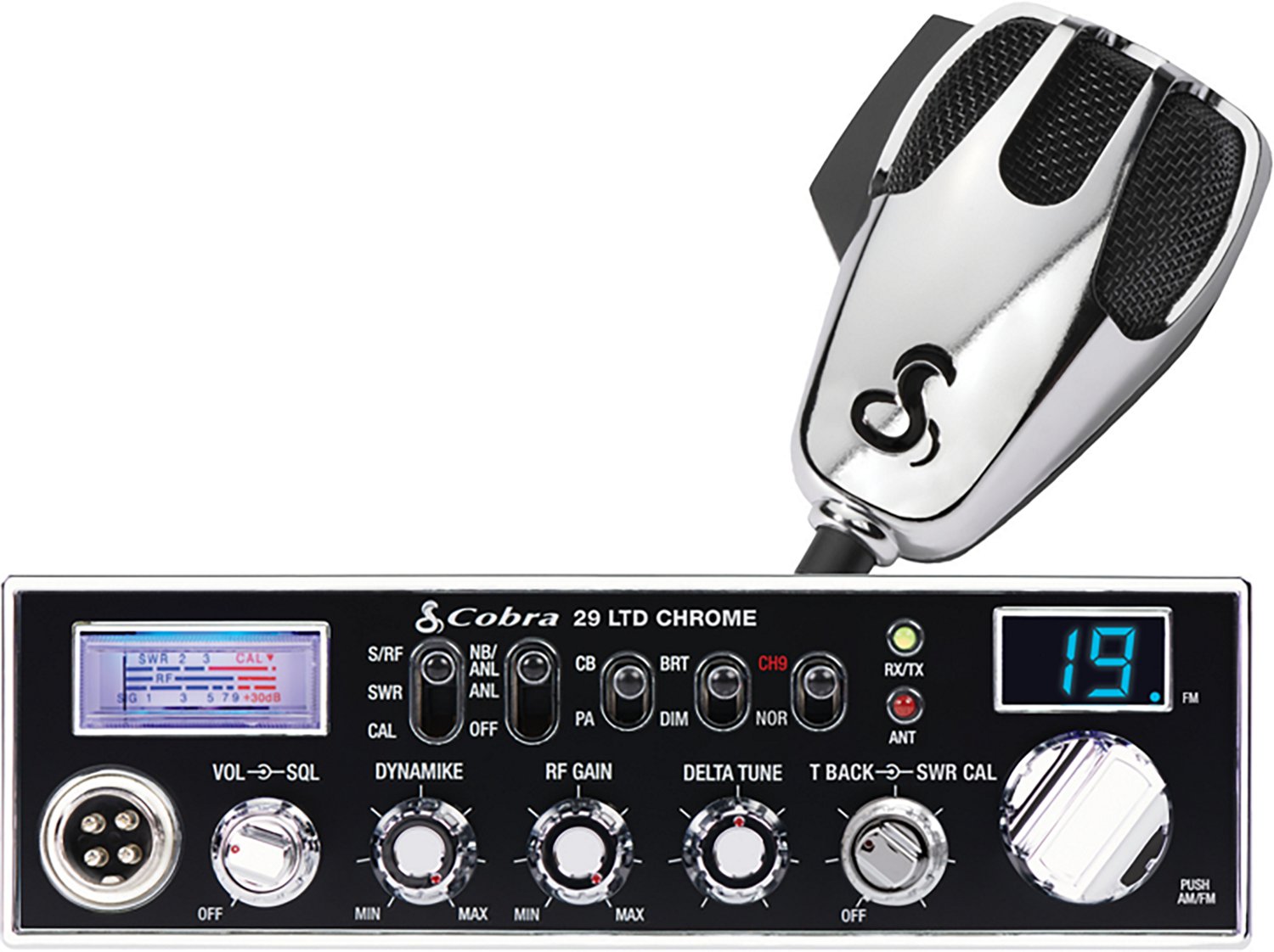 Cobra 29 LTD Chrome AM/FM CB Radio - view number 5