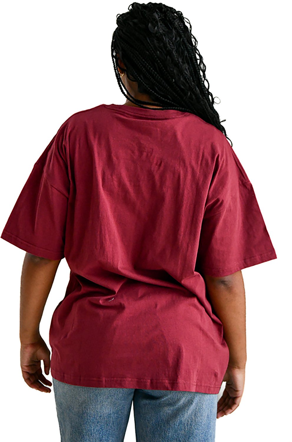 Gameday Social Women's Texas A&M University Southern Split Oversized Band T-shirt - view number 3