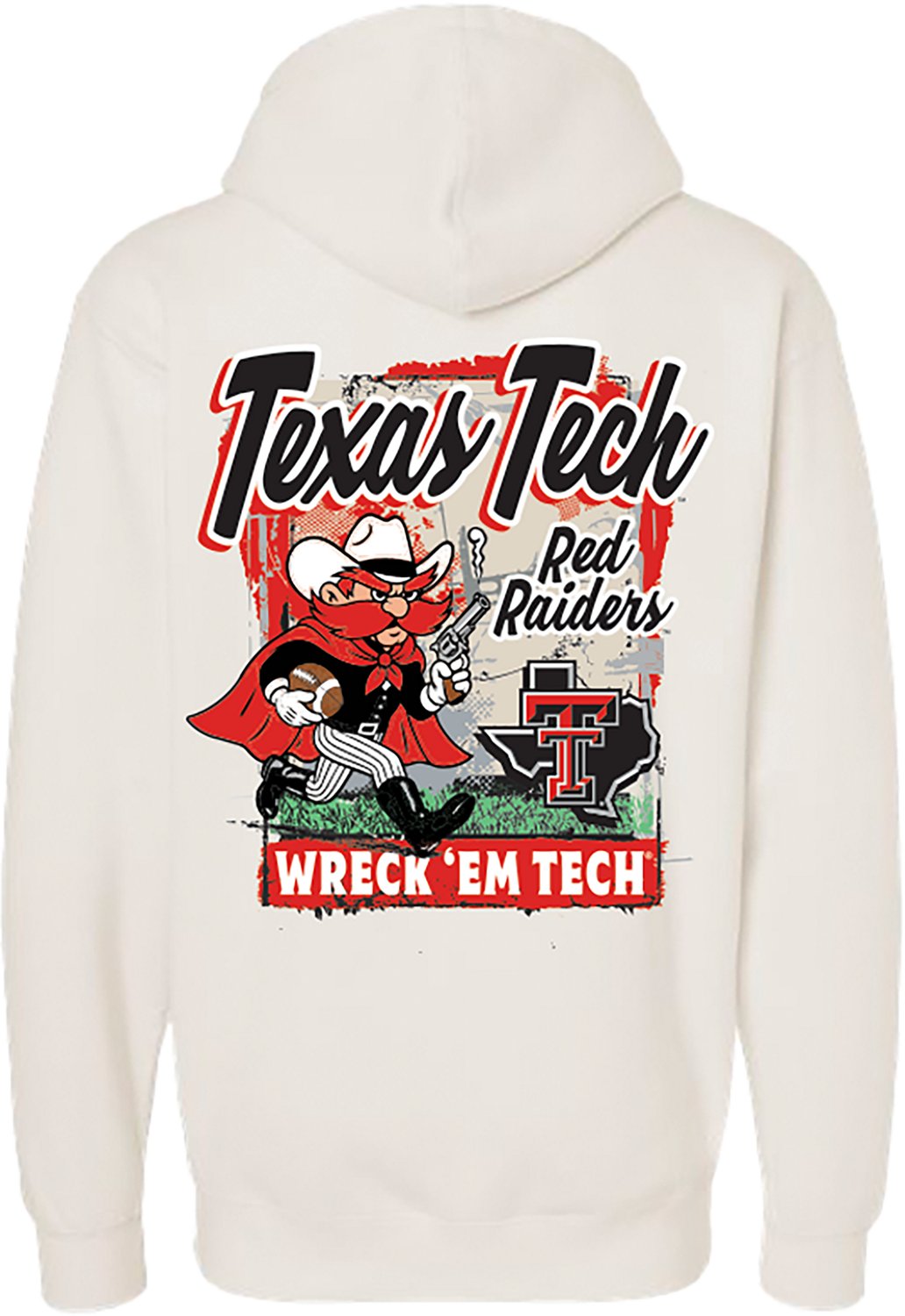 Something Inked Men's Texas Tech University Third Saturday Mascot Runner Pullover Hoodie - view number 2