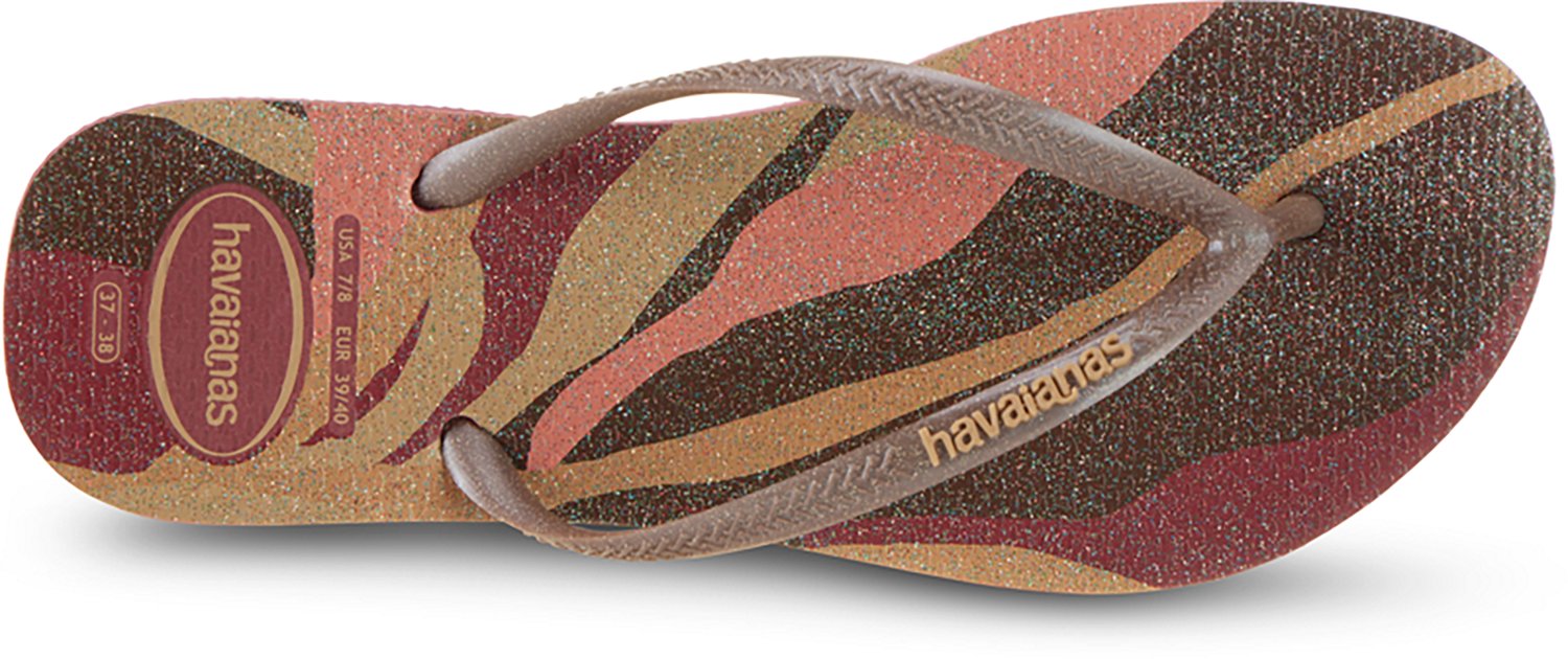 Havaianas Women's Slim Palette Glow Flip Flops - view number 3