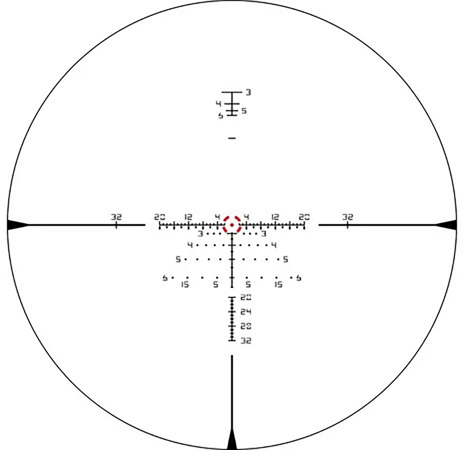 Vortex Razor HD GEN III 1 - 10 x 24 EBR-9 MOA Riflescope - view number 5